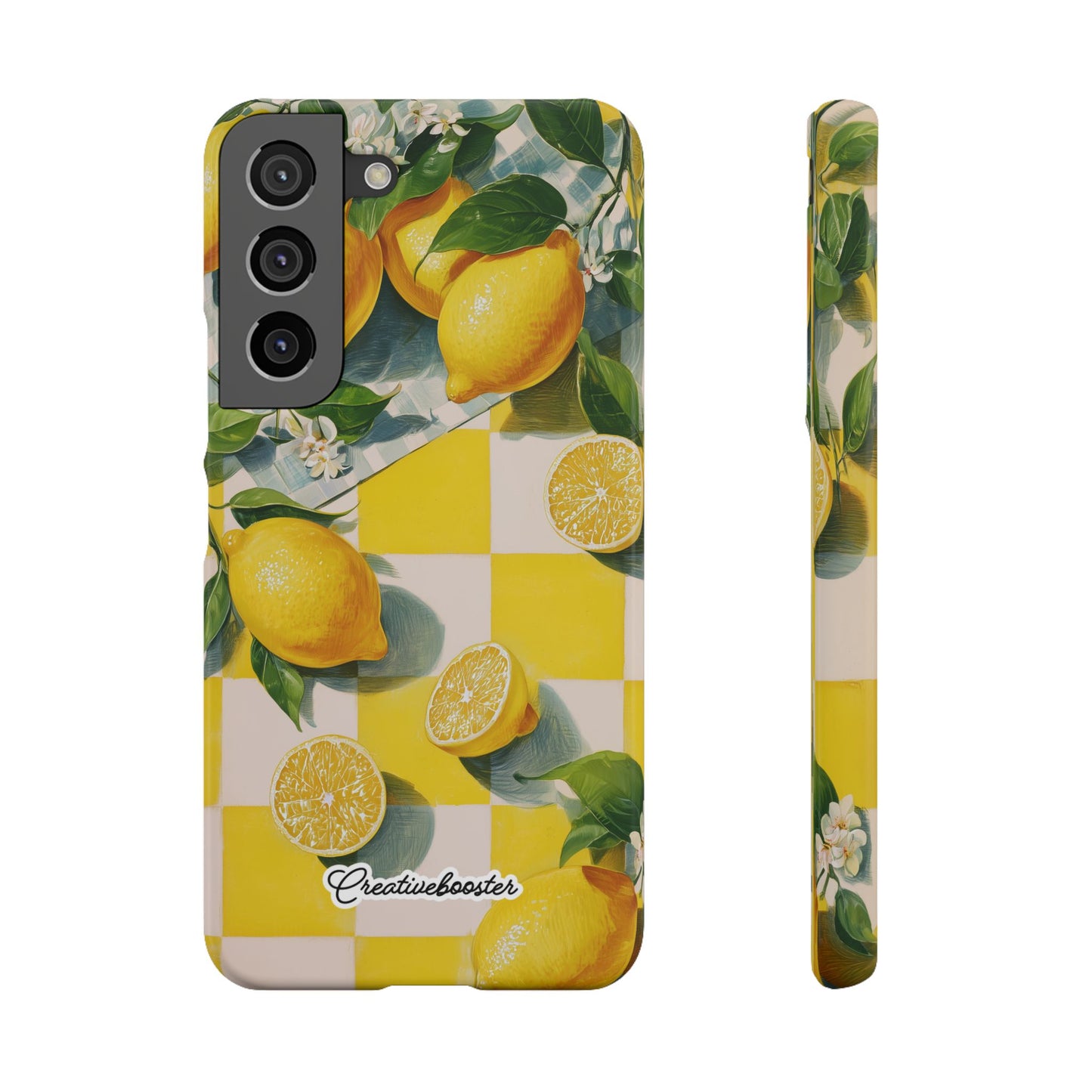 Picnic Lemon - Slim Phone Case