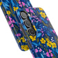Midnight Petals - Slim Phone Case