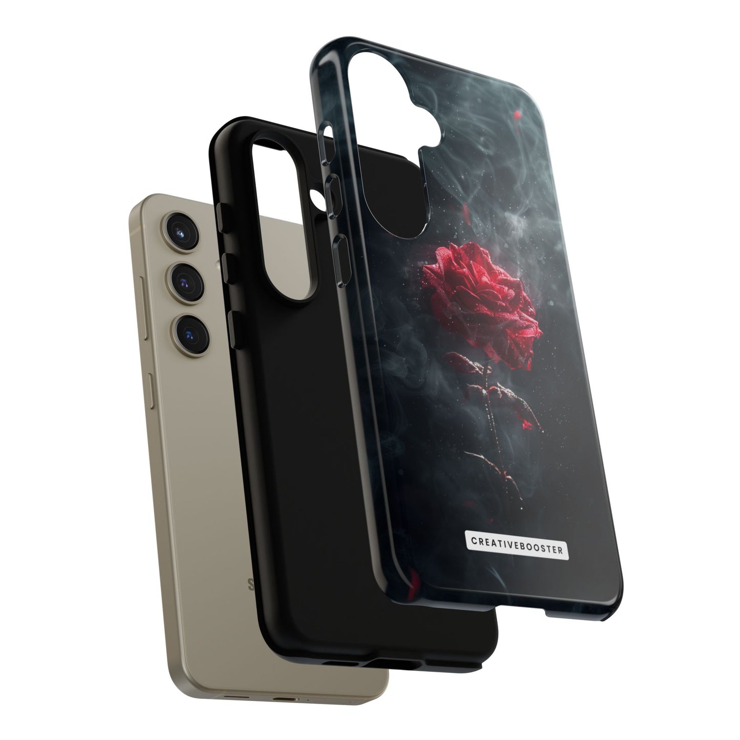 Midnight Rose - Tough Phone Case