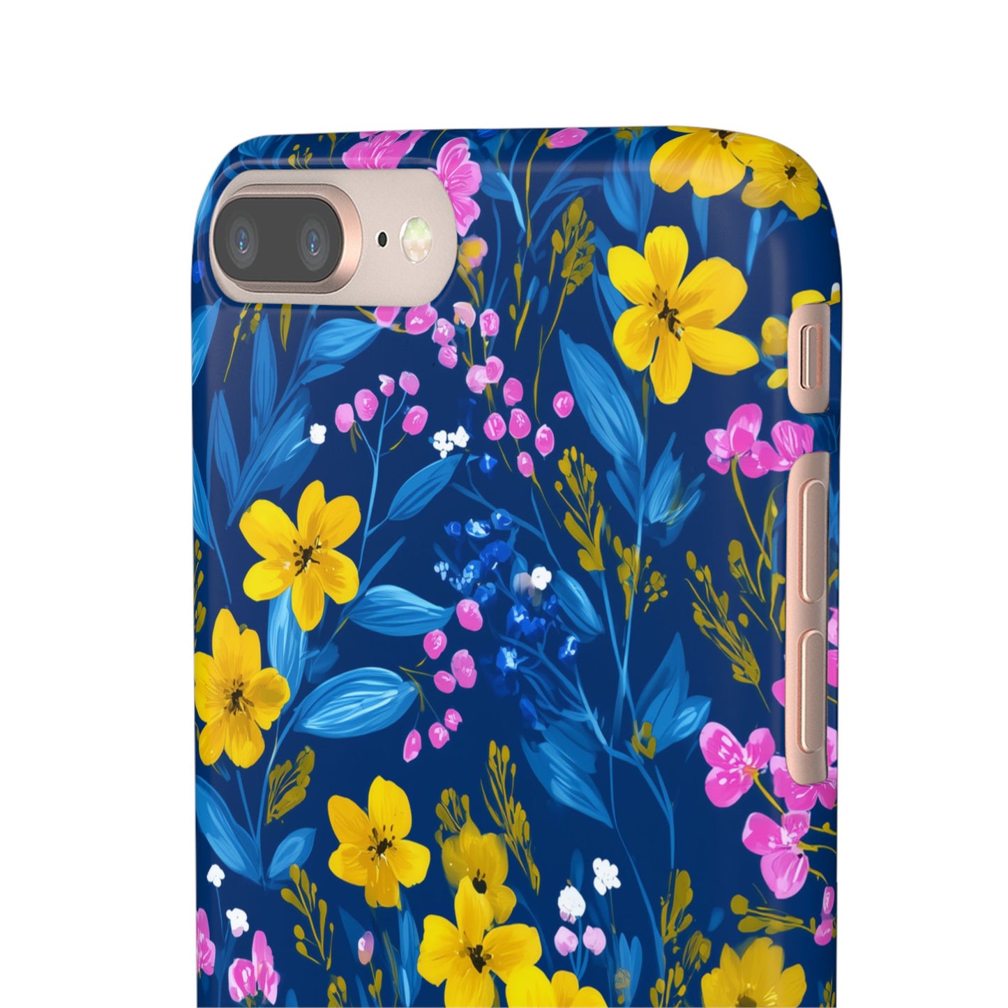 Midnight Petals - Slim Phone Case