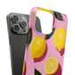 Retro Lemon - Slim Phone Case