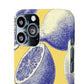 Indigo Citrus - Slim Phone Case