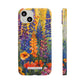 Sunset Lupine - Slim Phone Case