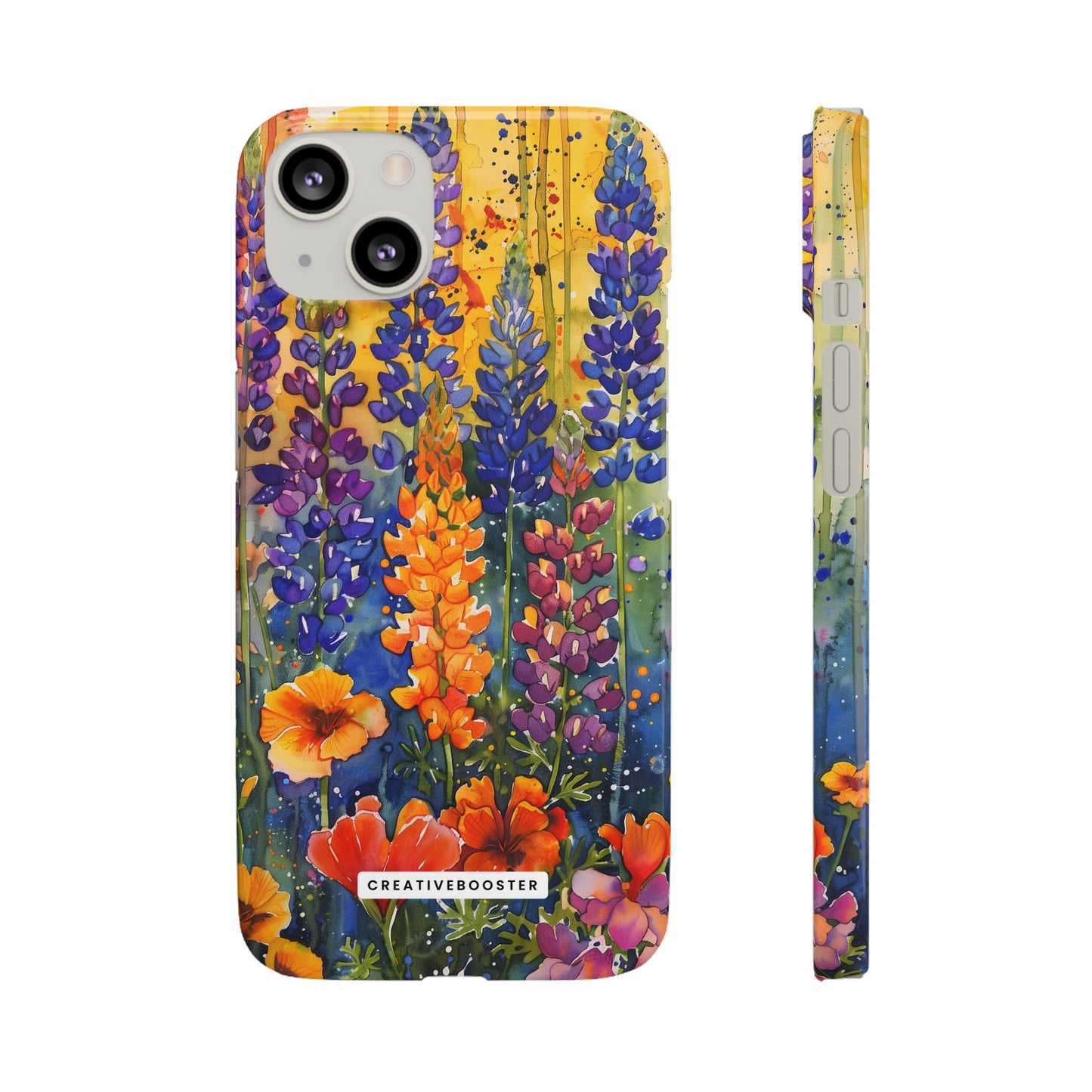 Sunset Lupine - Slim Phone Case