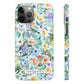 Watercolor Meadow - Slim Phone Case