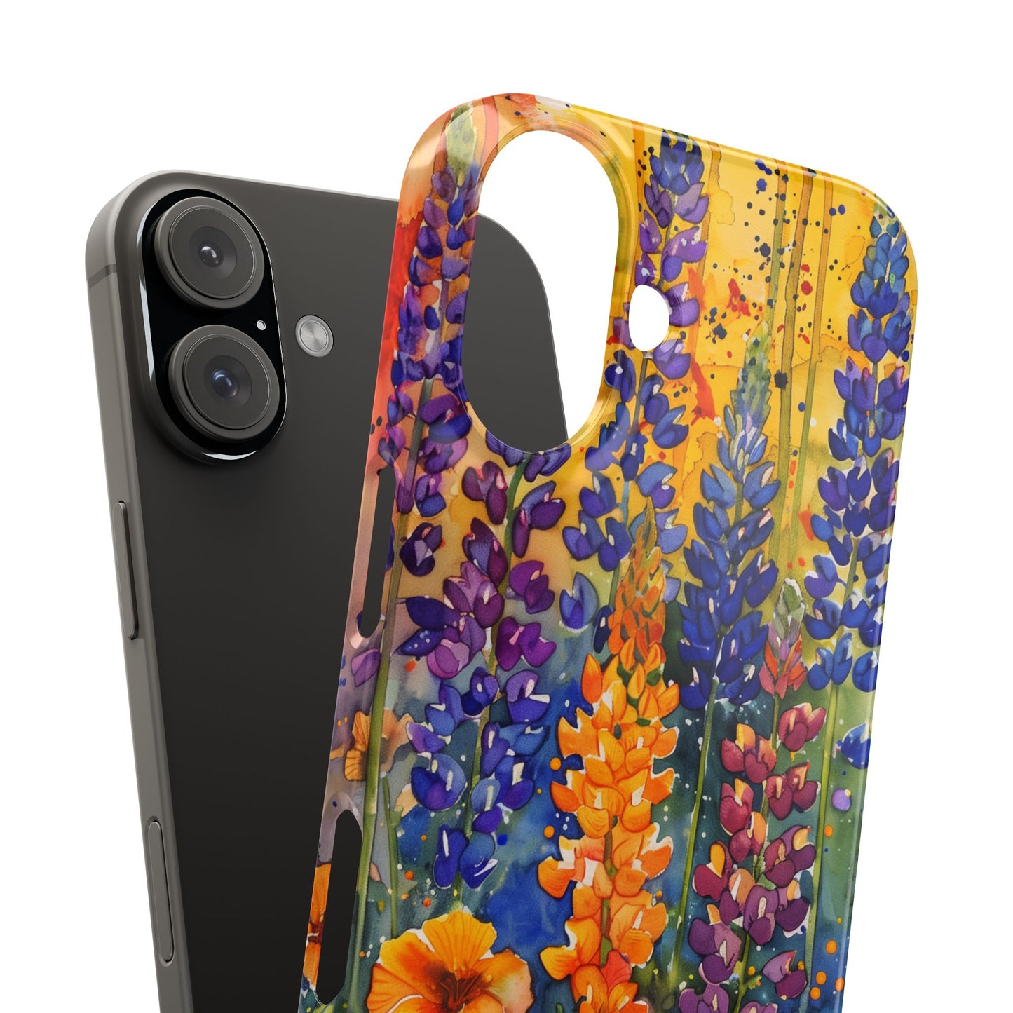 Sunset Lupine - Slim Phone Case