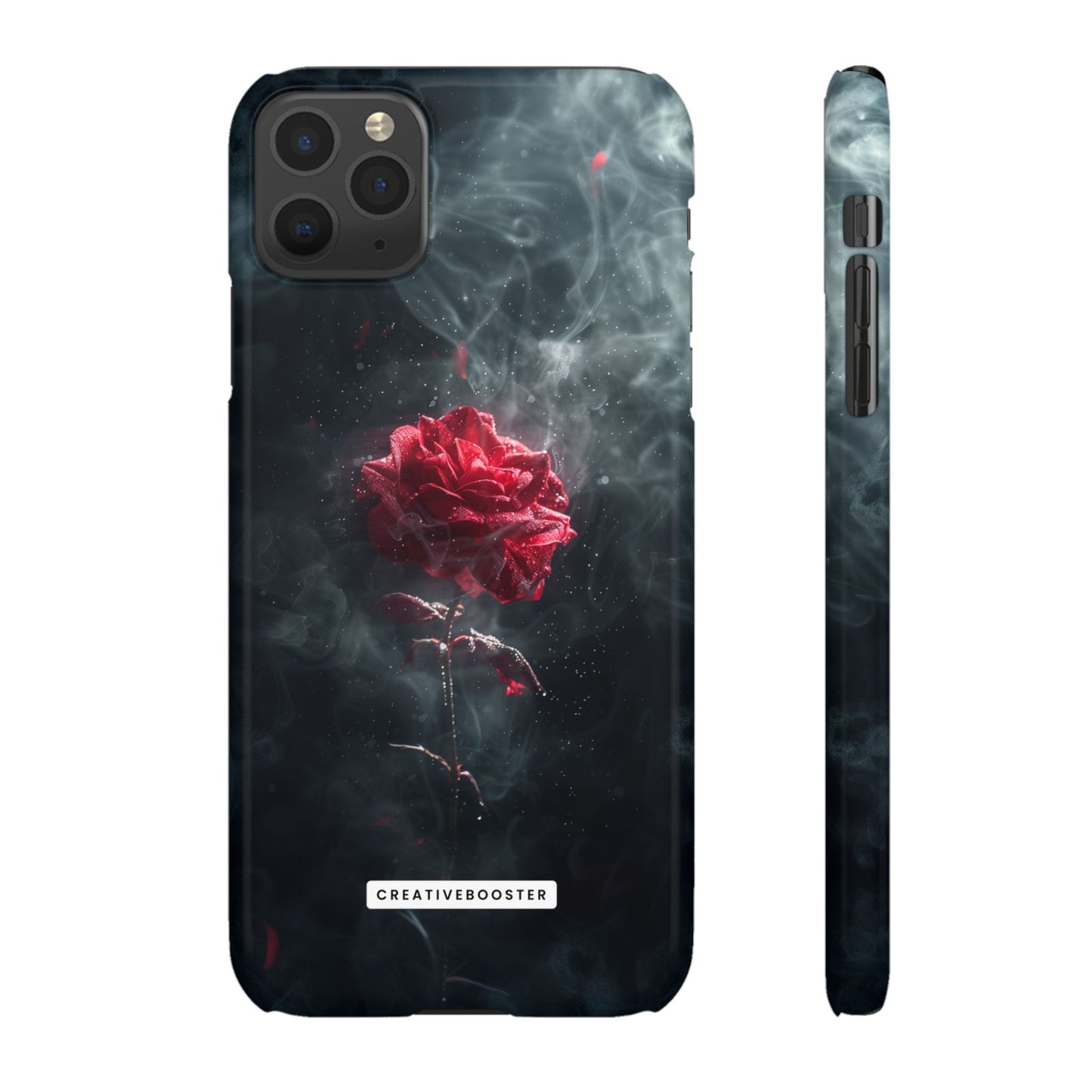 Midnight Rose - Slim Phone Case