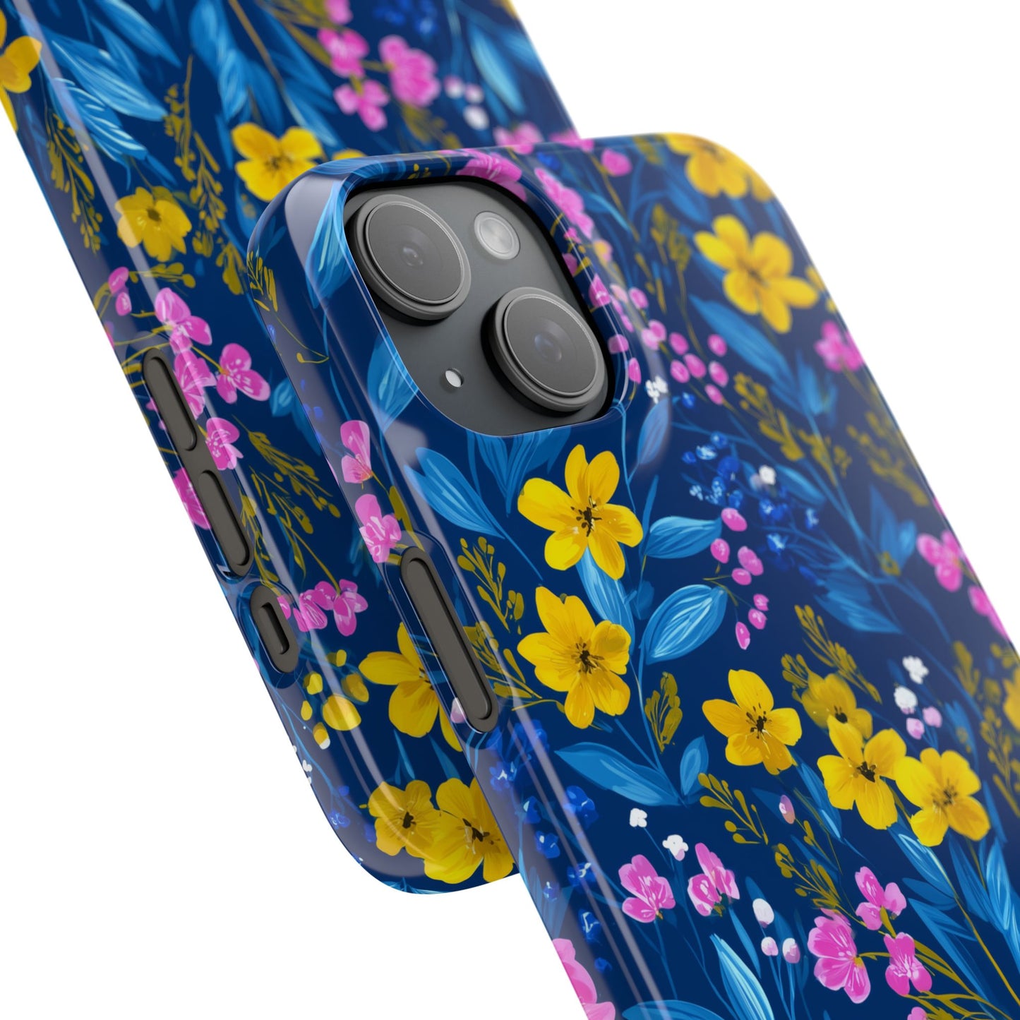 Midnight Petals - Slim Phone Case
