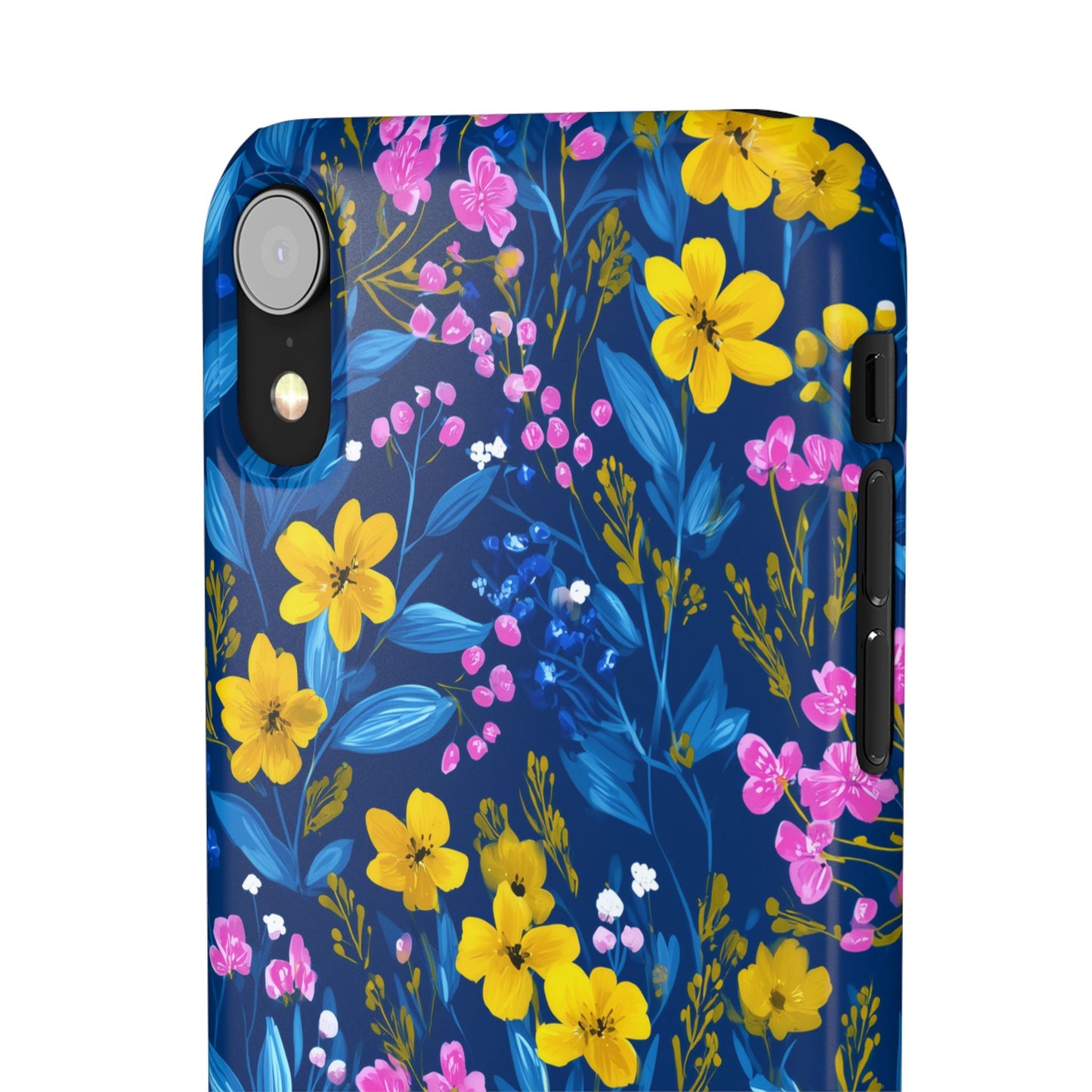 Midnight Petals - Slim Phone Case
