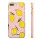 Citrus Sketch - Slim Phone Case