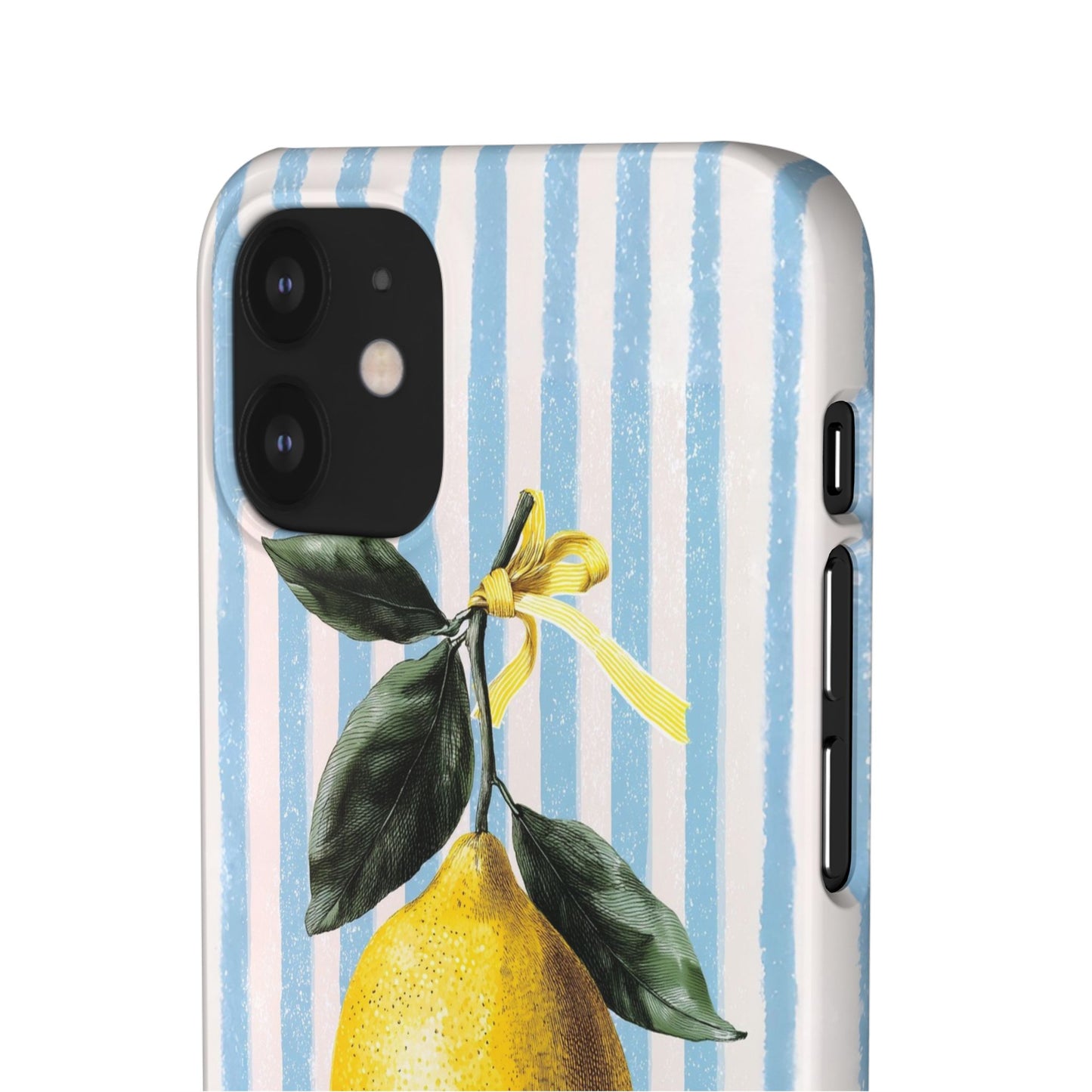 Ribbon Lemon - Slim Phone Case