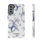 Indigo Sketch - Tough Phone Case