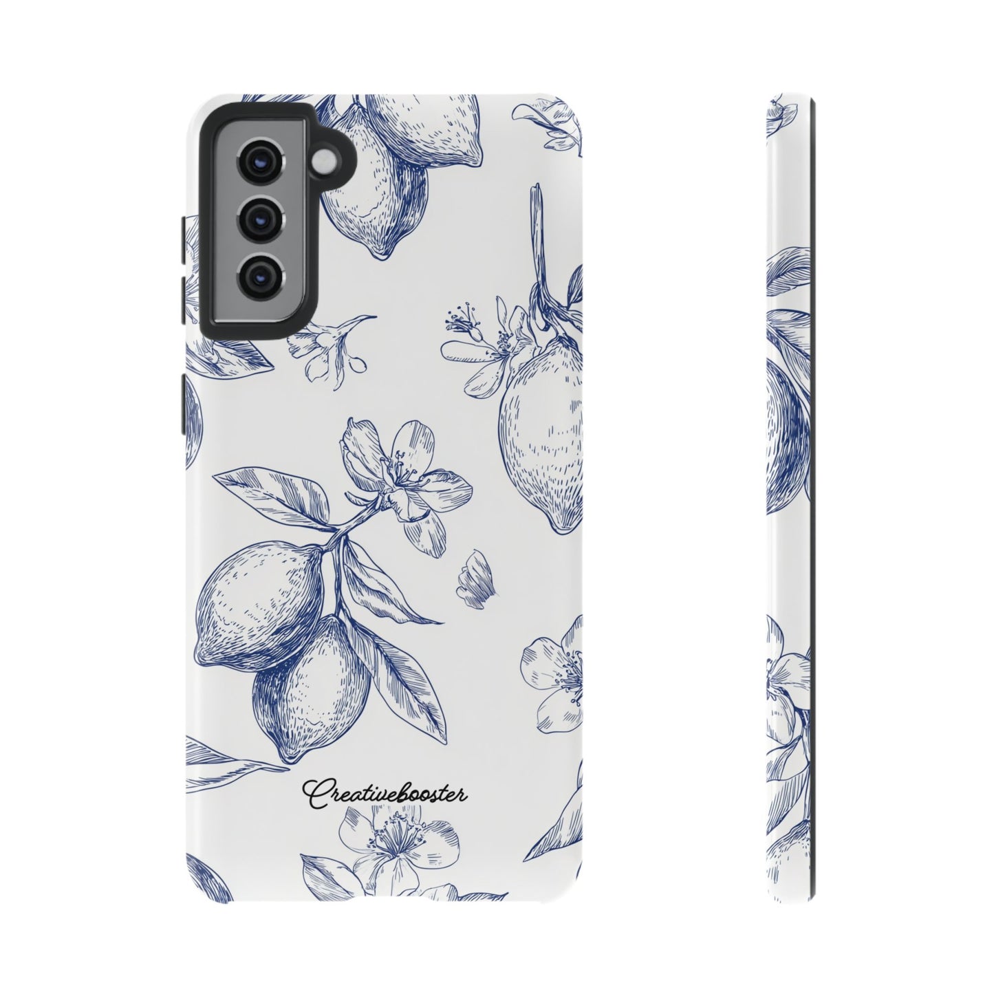 Indigo Sketch - Tough Phone Case