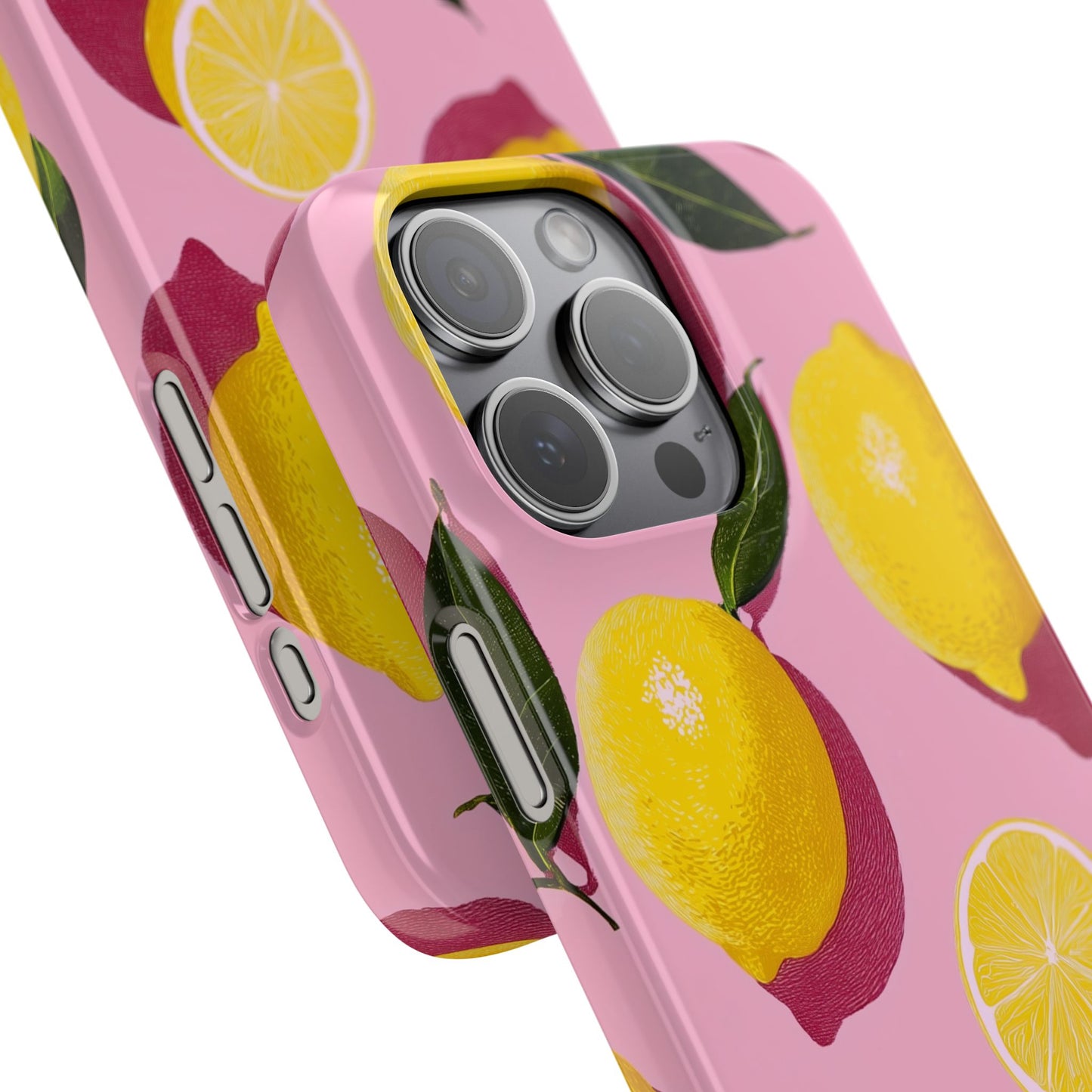 Retro Lemon - Slim Phone Case