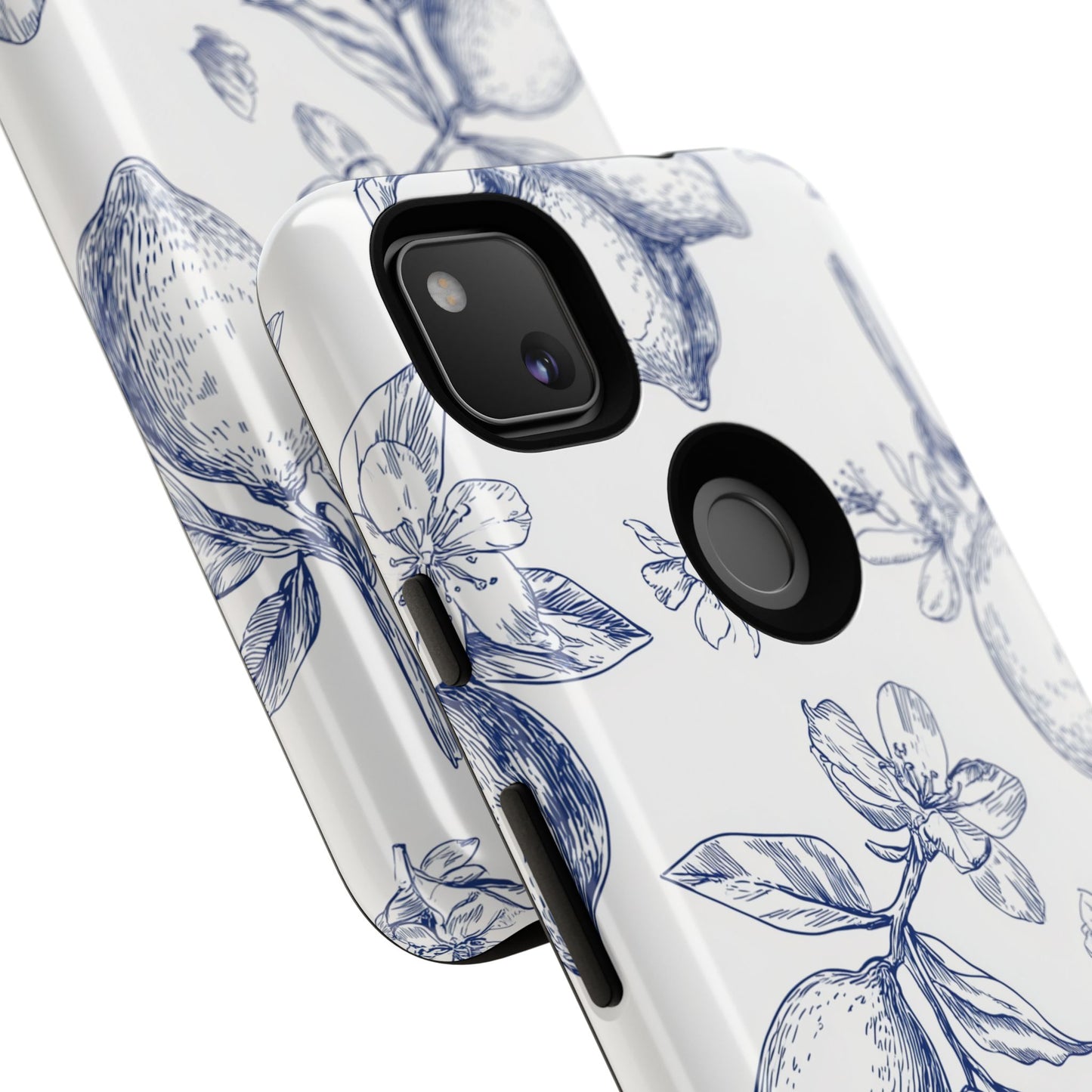 Indigo Sketch - Tough Phone Case