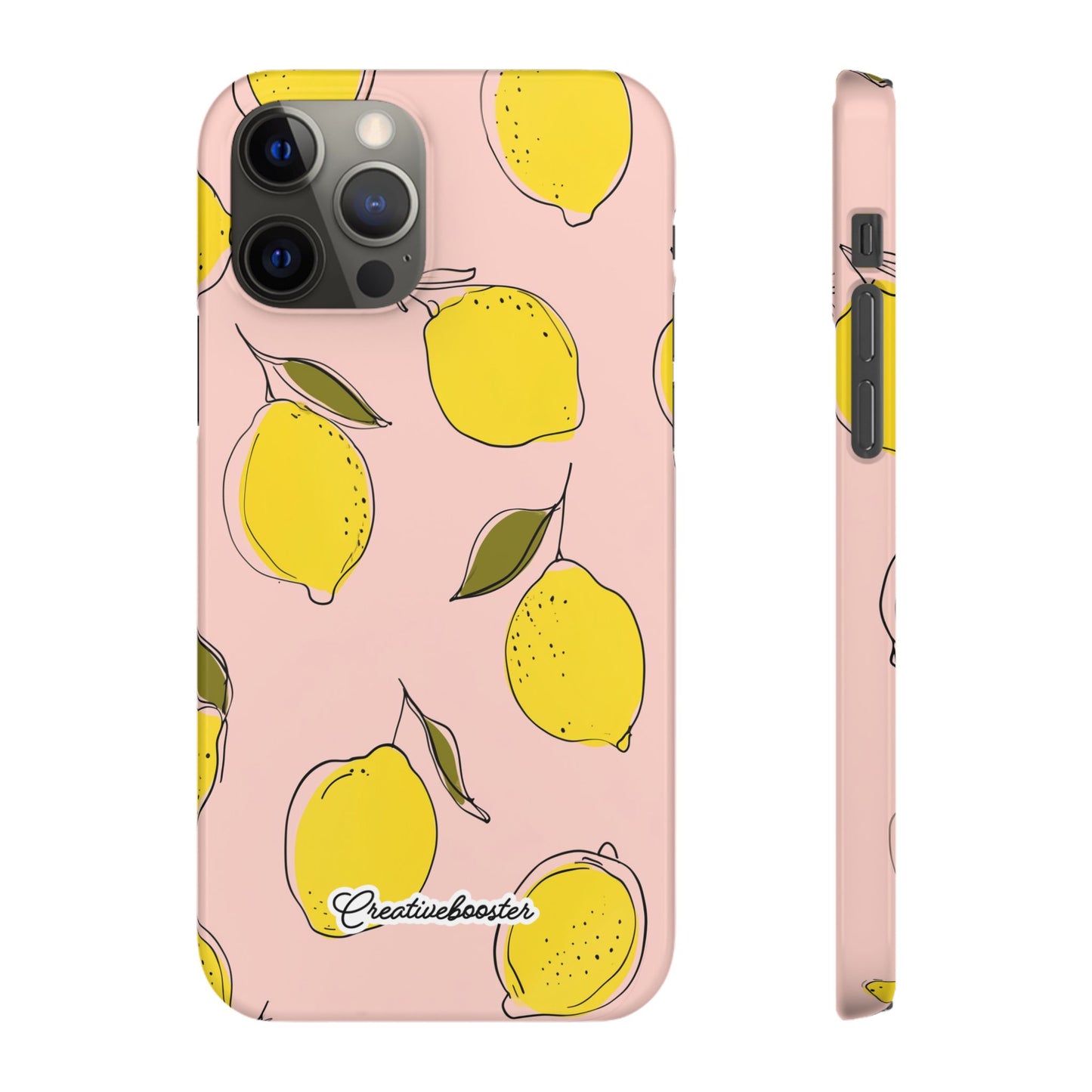 Citrus Sketch - Slim Phone Case