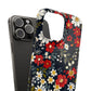 Retro Daisy - Slim Phone Case