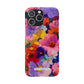 Painted Petals - Slim Phone Case