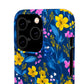 Midnight Petals - Slim Phone Case