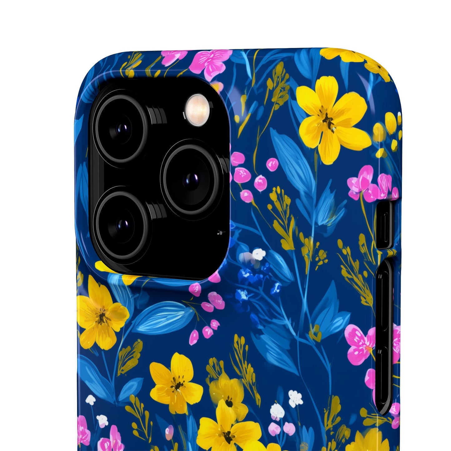 Midnight Petals - Slim Phone Case
