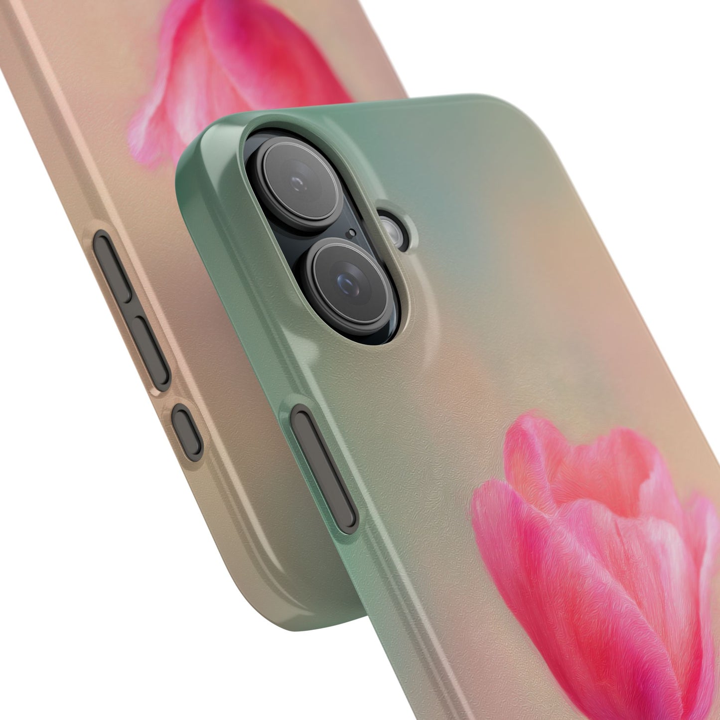 Rose Glow - Slim Phone Case