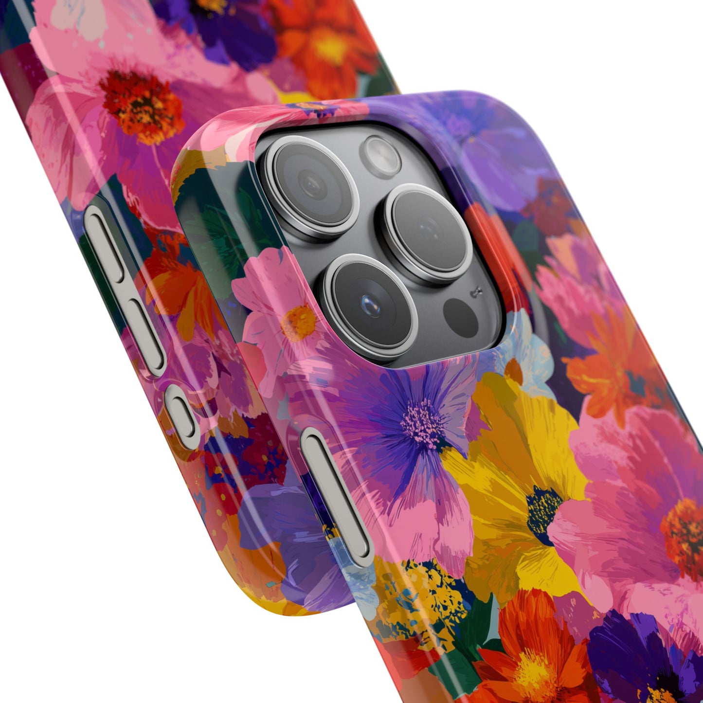 Painted Petals - Slim Phone Case