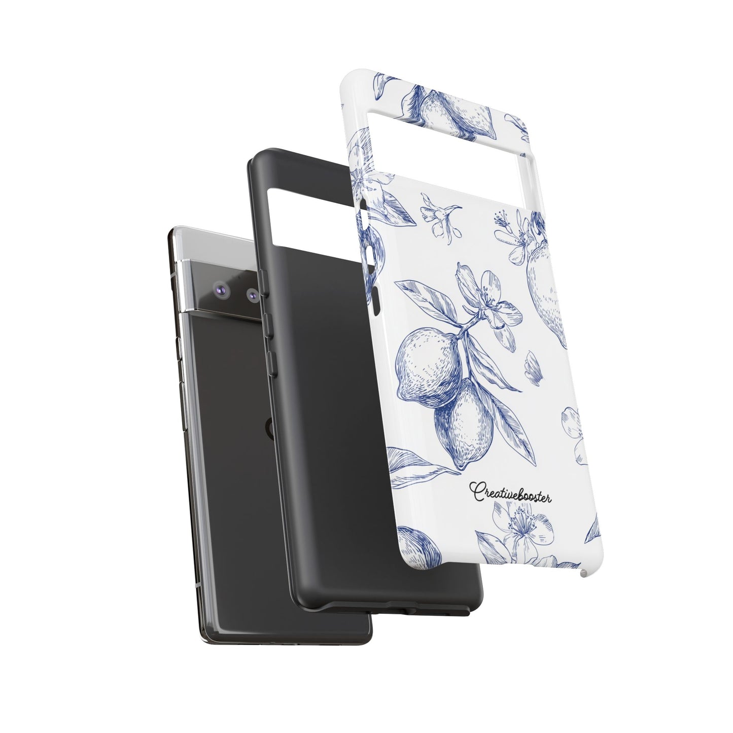 Indigo Sketch - Tough Phone Case