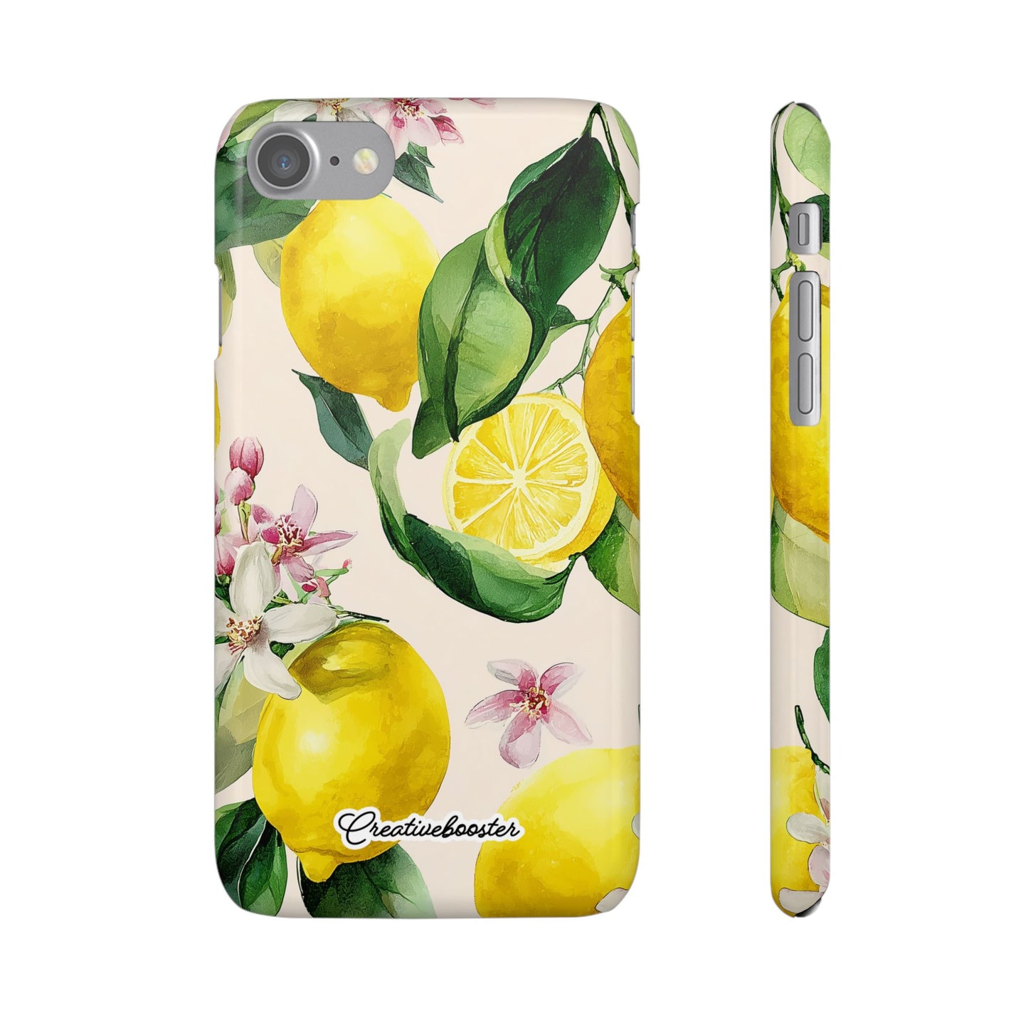 Lemon Blossom - Slim Phone Case