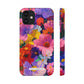 Painted Petals - Slim Phone Case