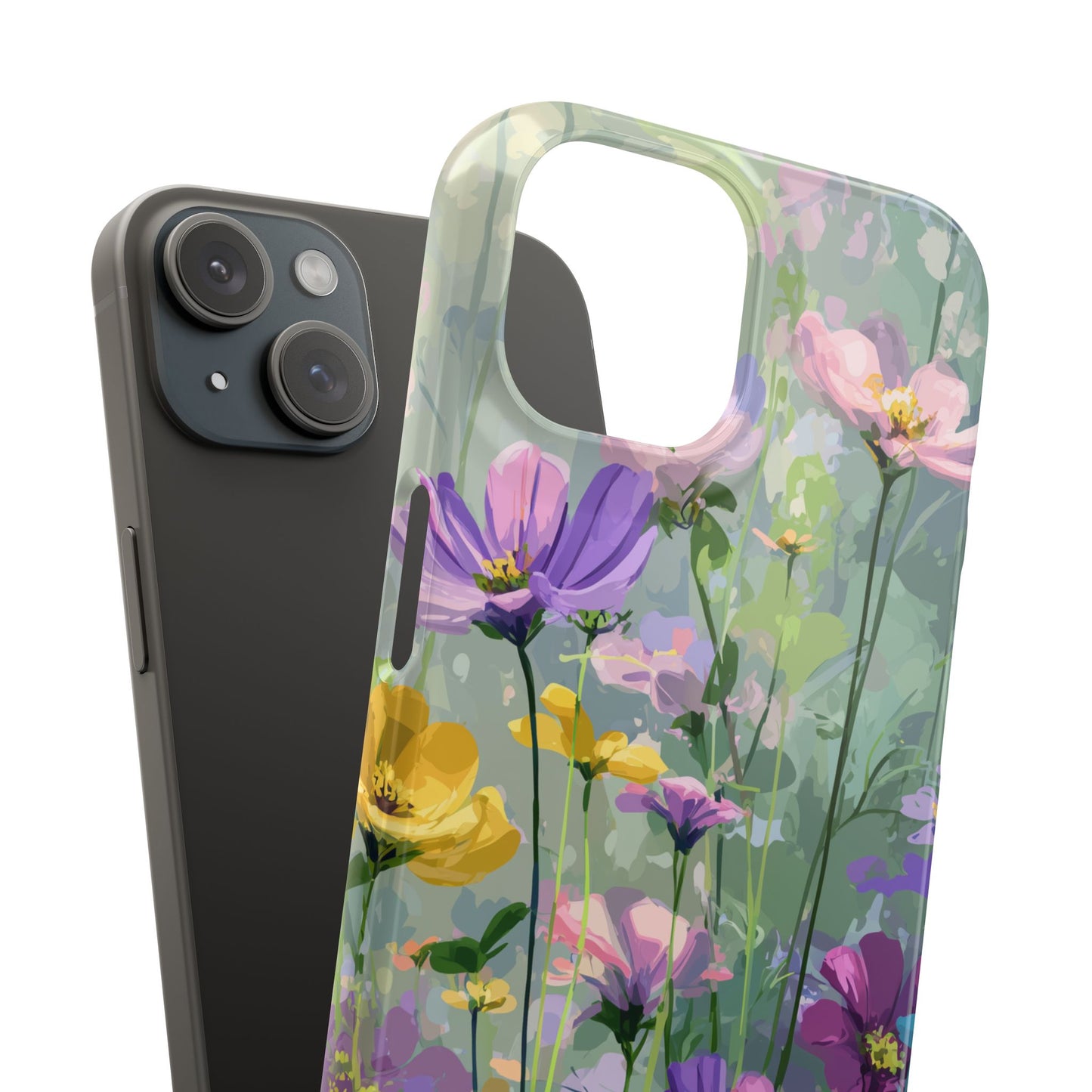 Pastel Bloom - Slim Phone Case