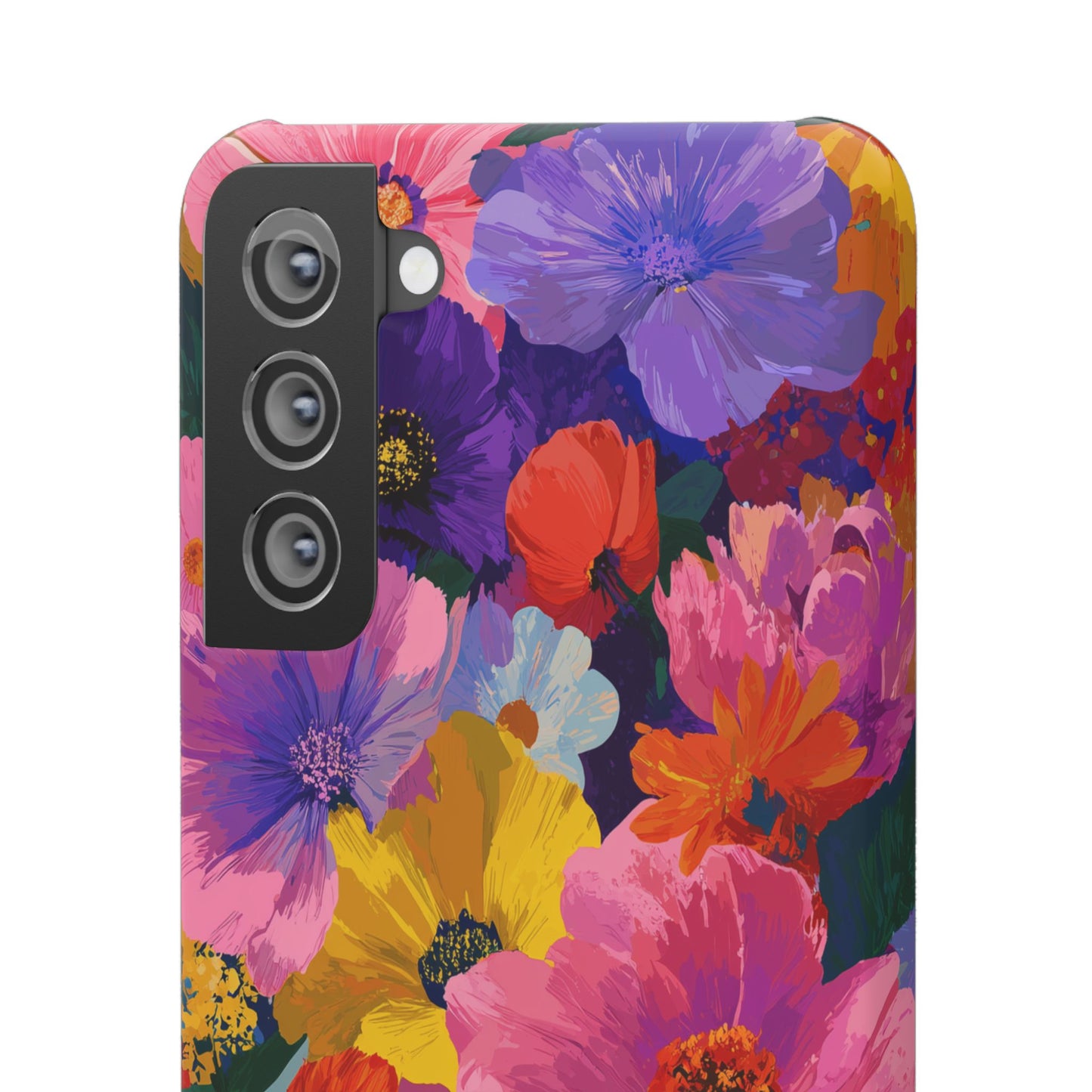 Painted Petals - Slim Phone Case