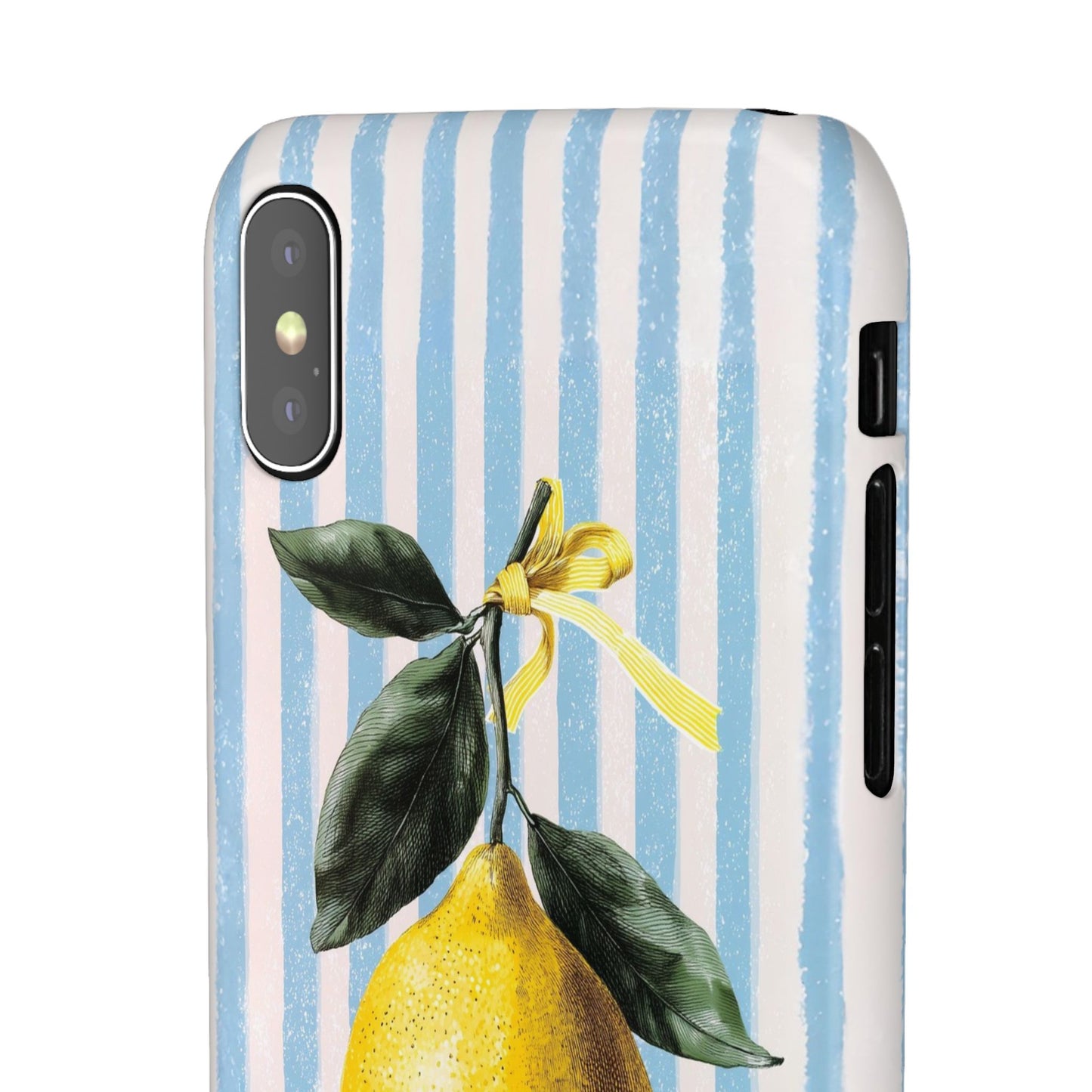 Ribbon Lemon - Slim Phone Case