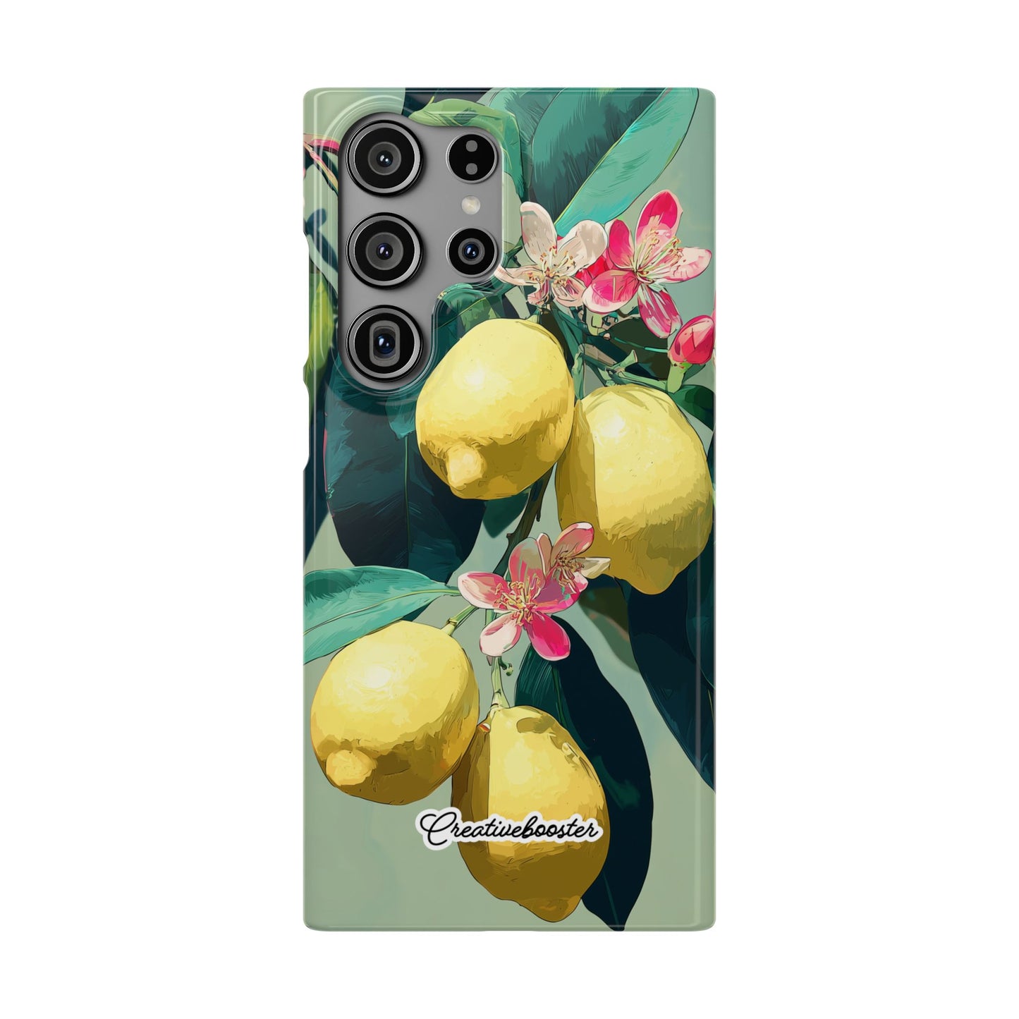 Lemon Bloom - Slim Phone Case