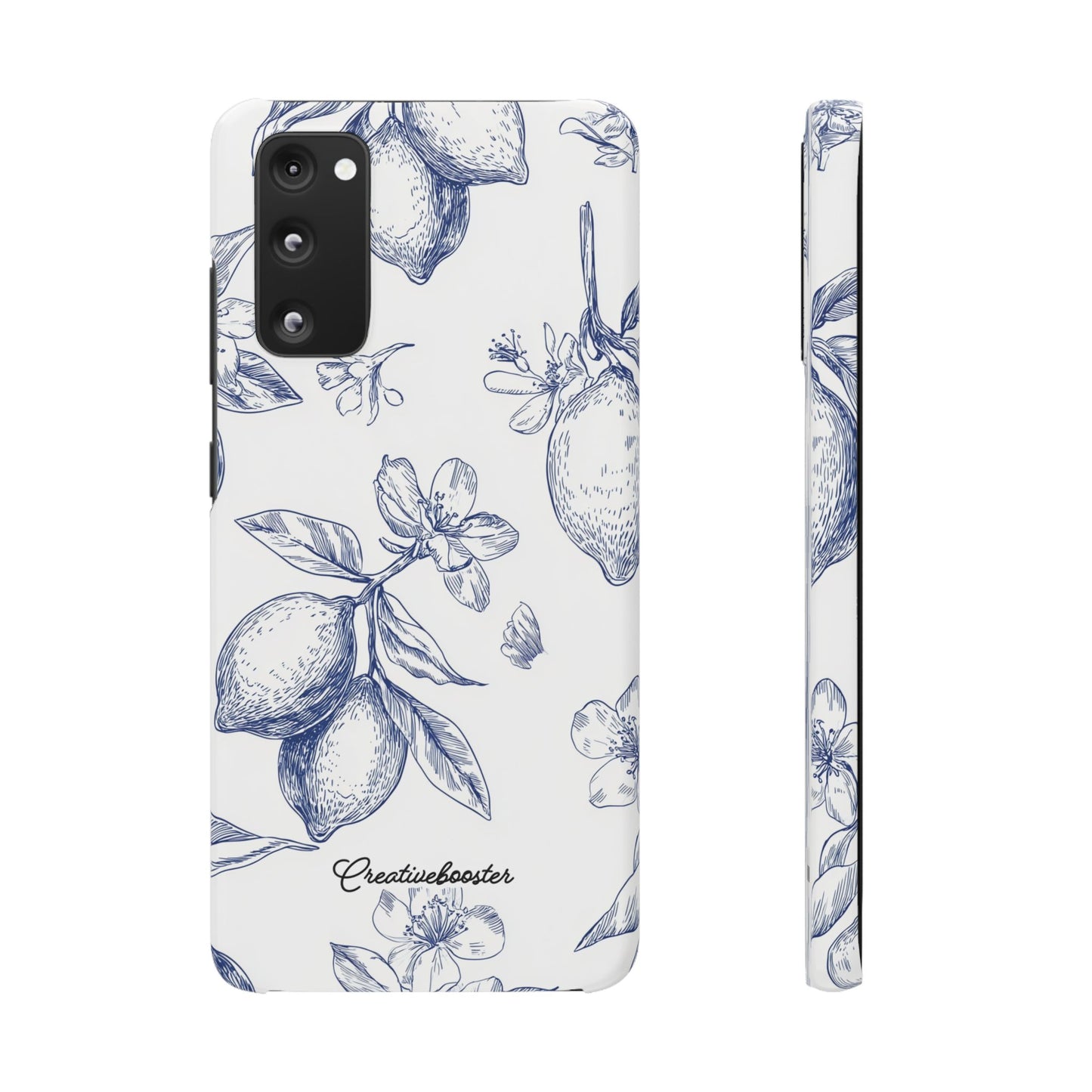 Indigo Sketch - Slim Phone Case