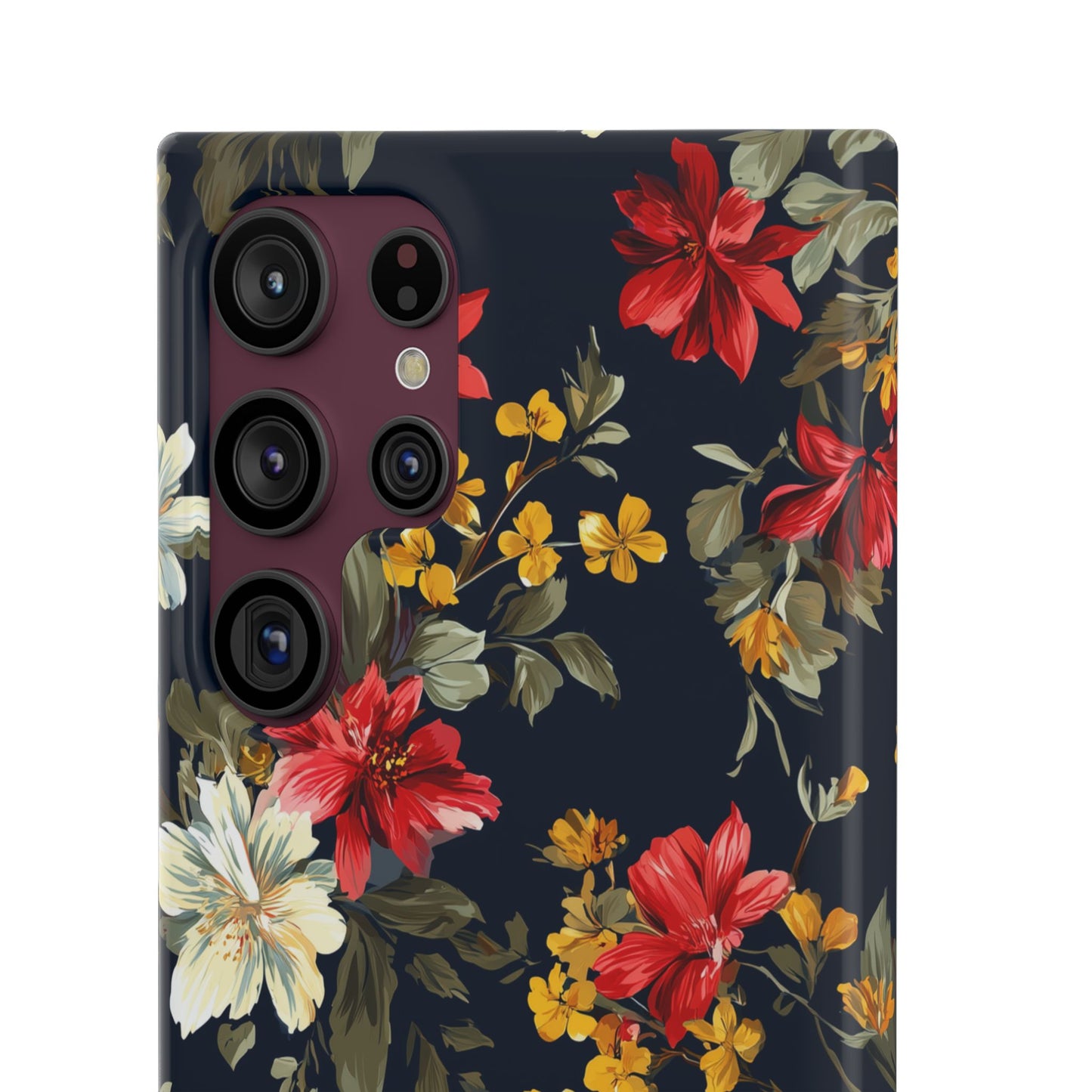 Scarlet Bloom - Slim Phone Case