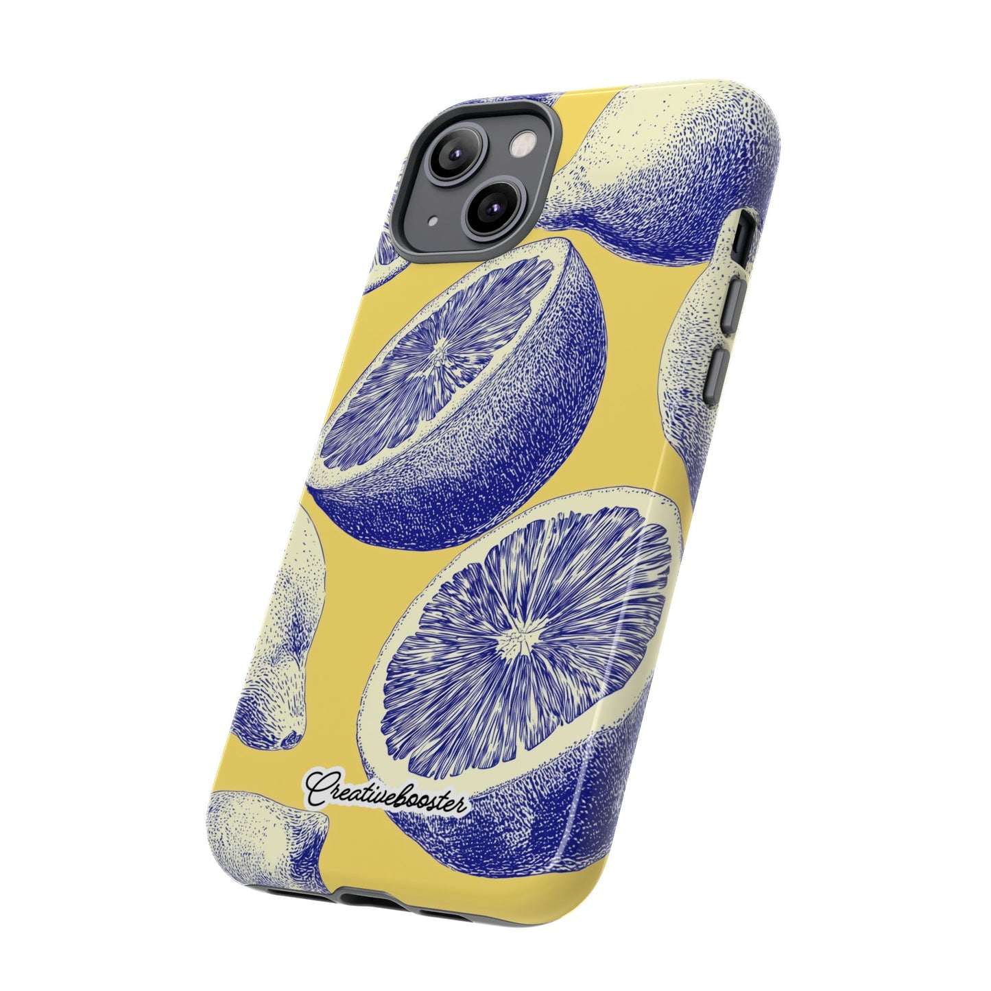 Indigo Citrus - Tough Phone Case