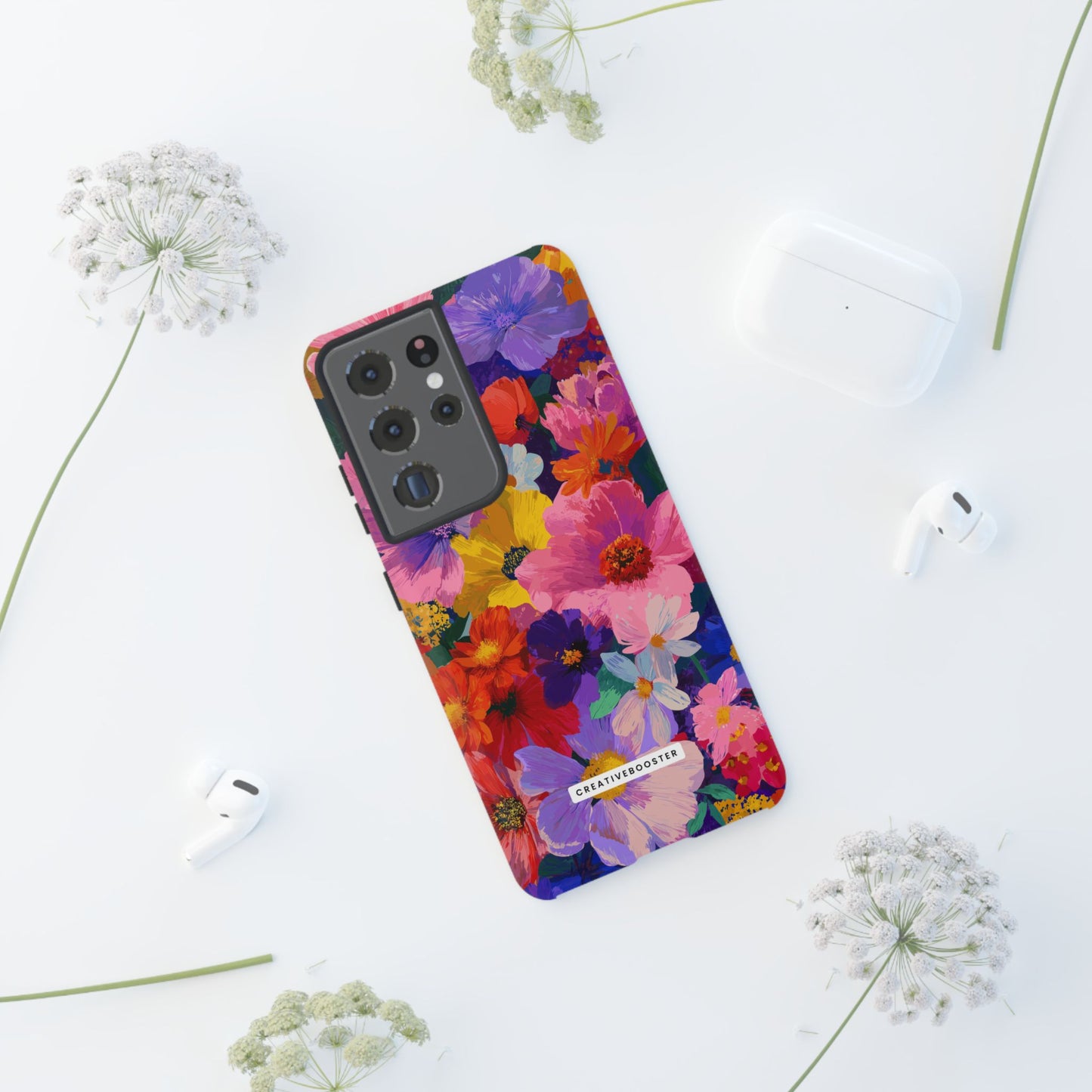 Painted Petals - Tough Phone Case