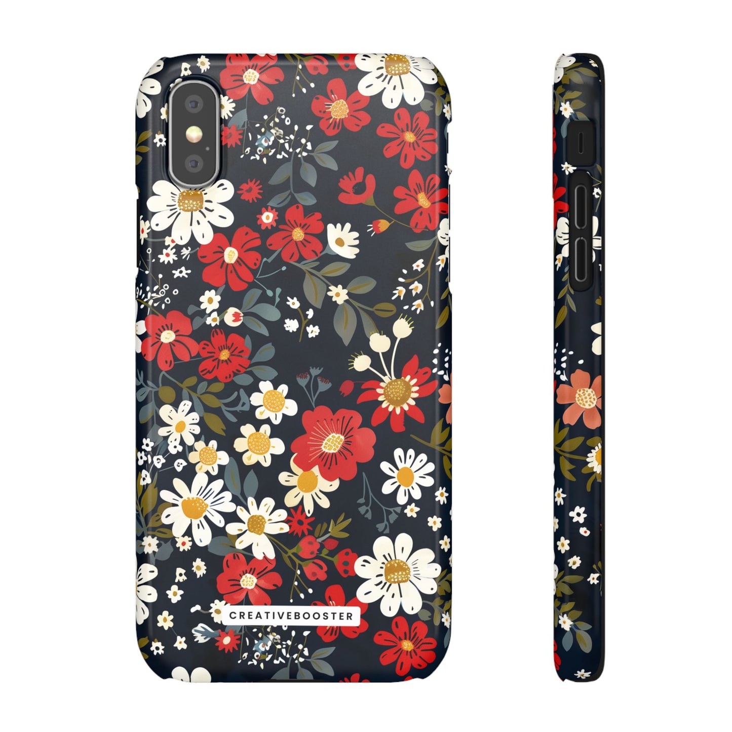 Retro Daisy - Slim Phone Case