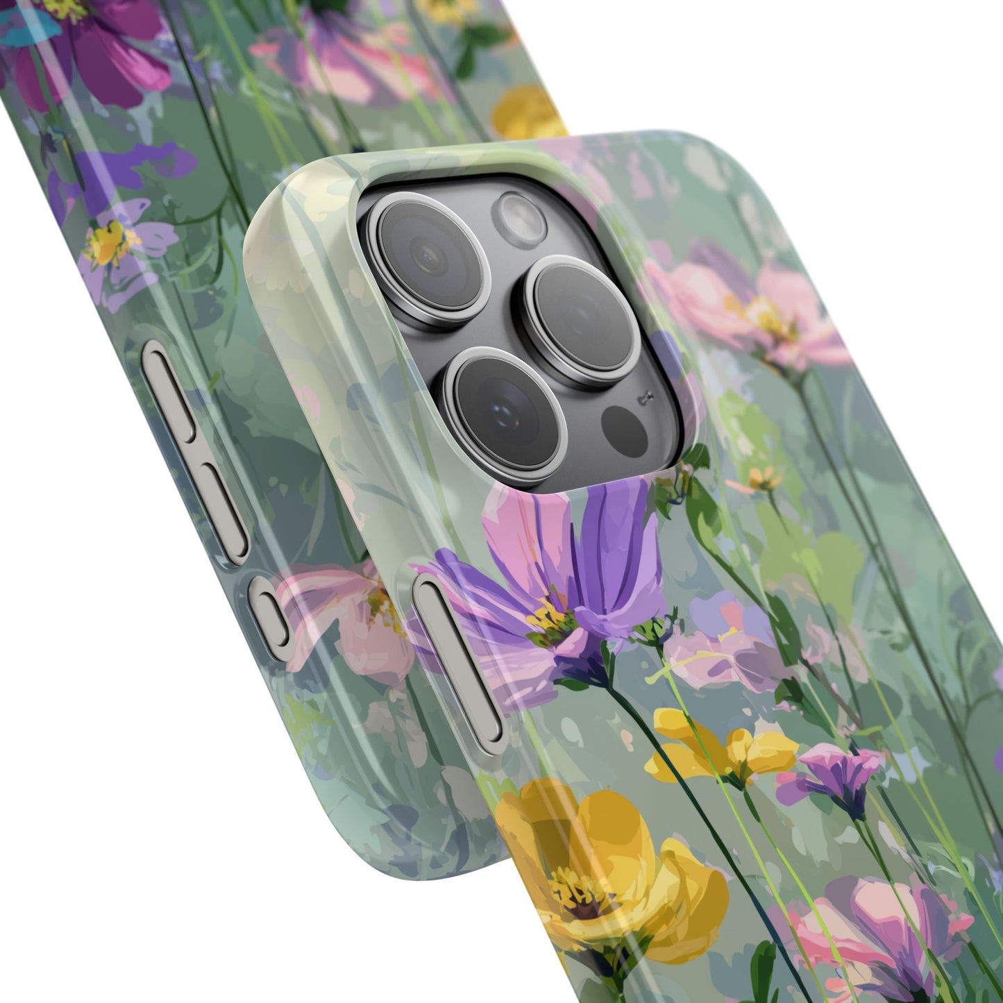 Pastel Bloom - Slim Phone Case