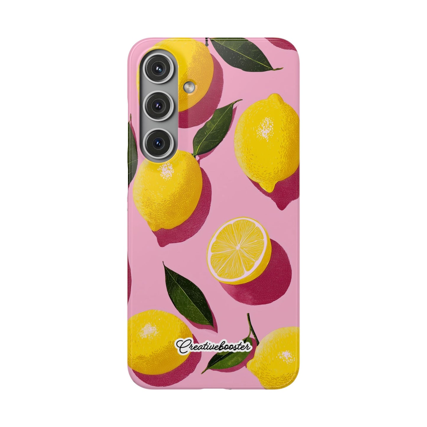 Retro Lemon - Slim Phone Case