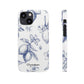 Indigo Sketch - Slim Phone Case