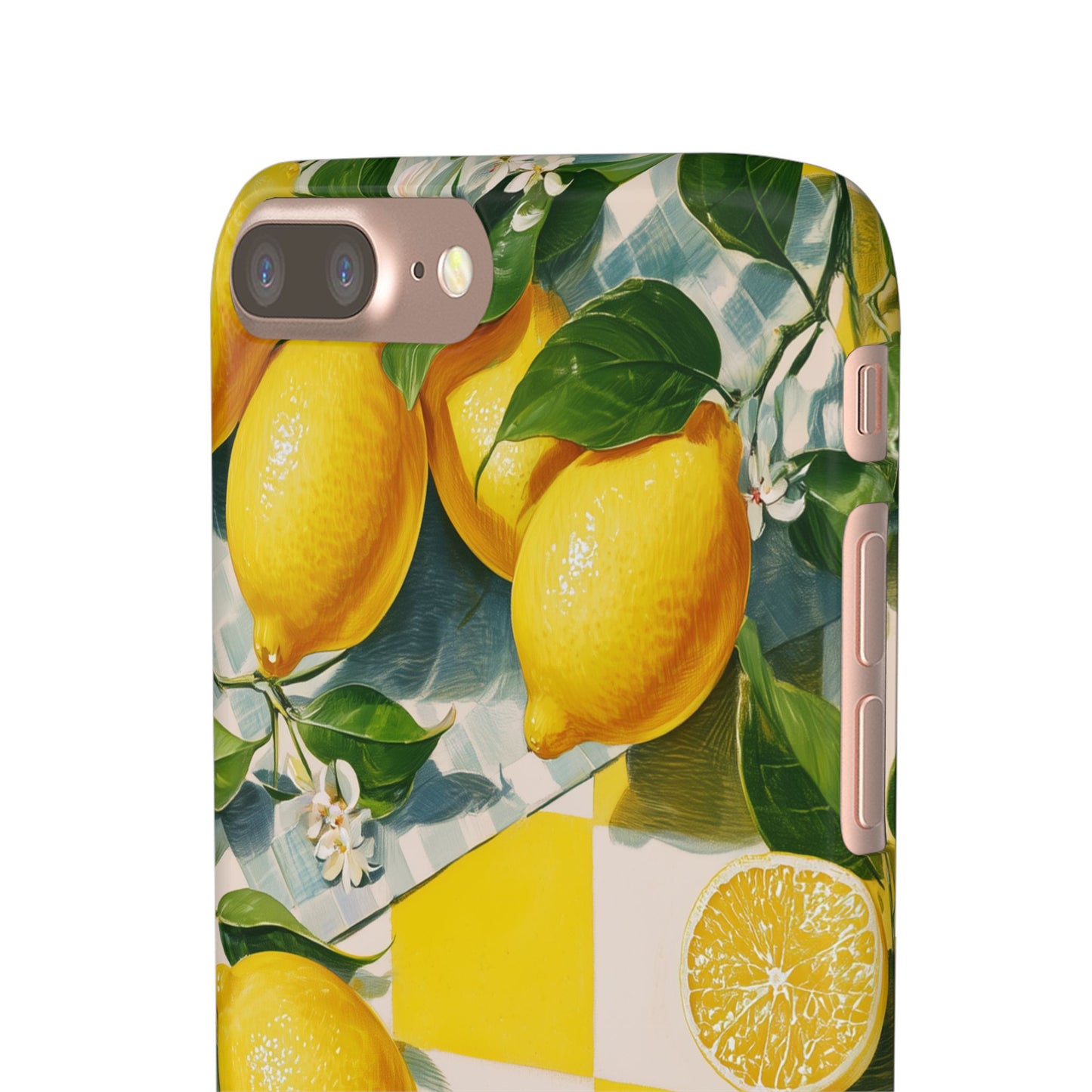Picnic Lemon - Slim Phone Case