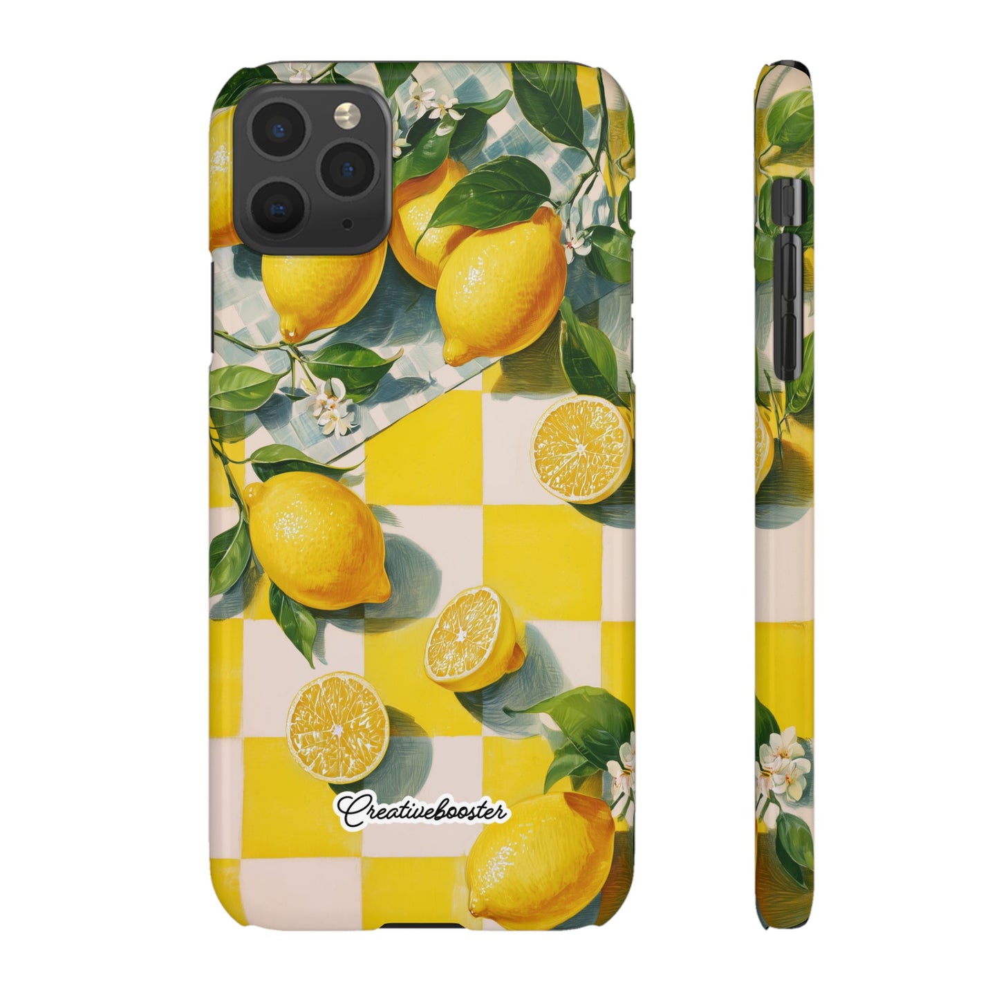 Picnic Lemon - Slim Phone Case