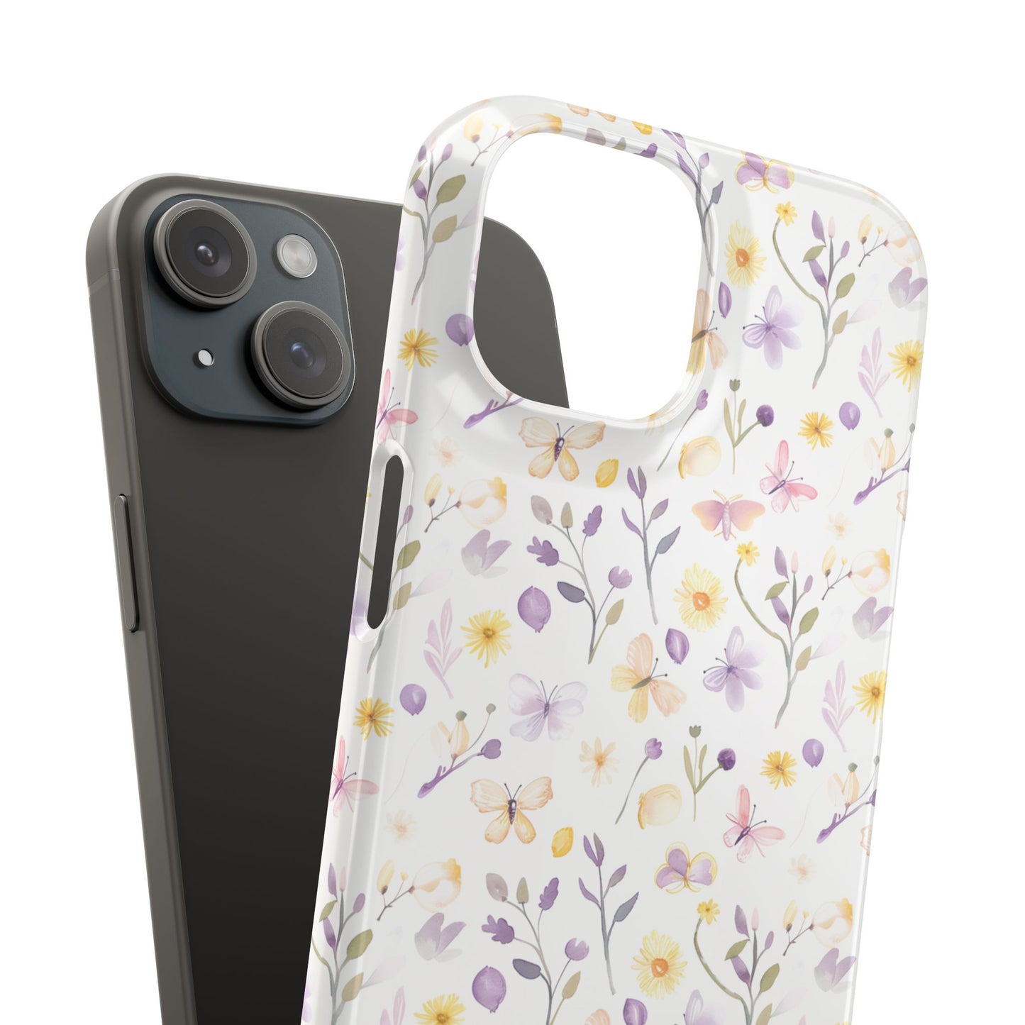 Pastel Meadow - Slim Phone Case