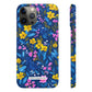 Midnight Petals - Slim Phone Case
