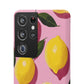 Retro Lemon - Slim Phone Case