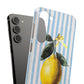 Ribbon Lemon - Slim Phone Case