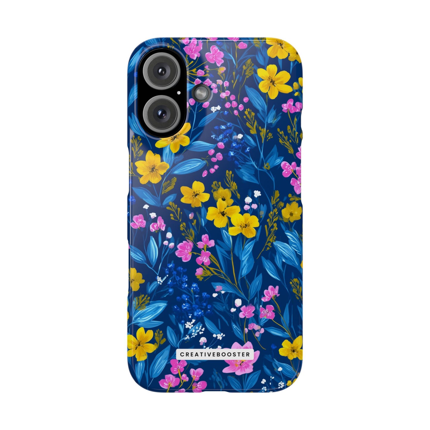 Midnight Petals - Slim Phone Case