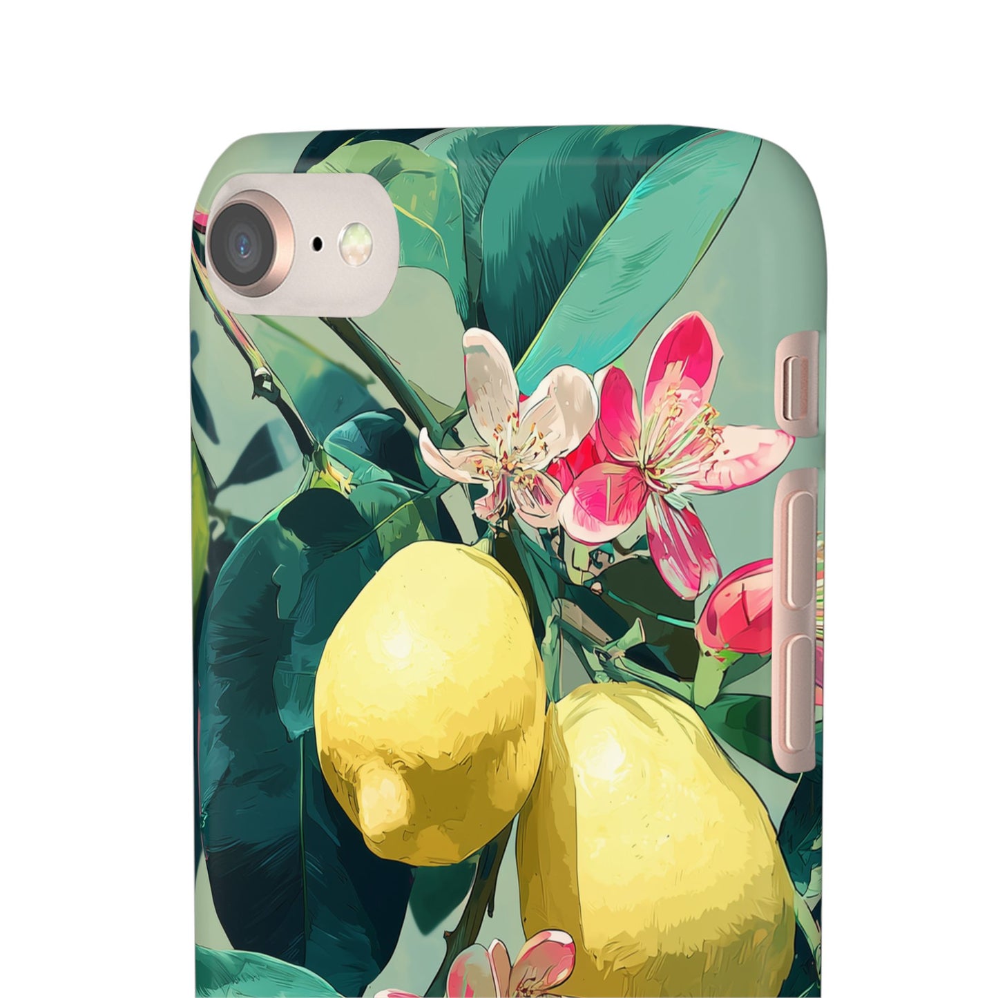 Lemon Bloom - Slim Phone Case