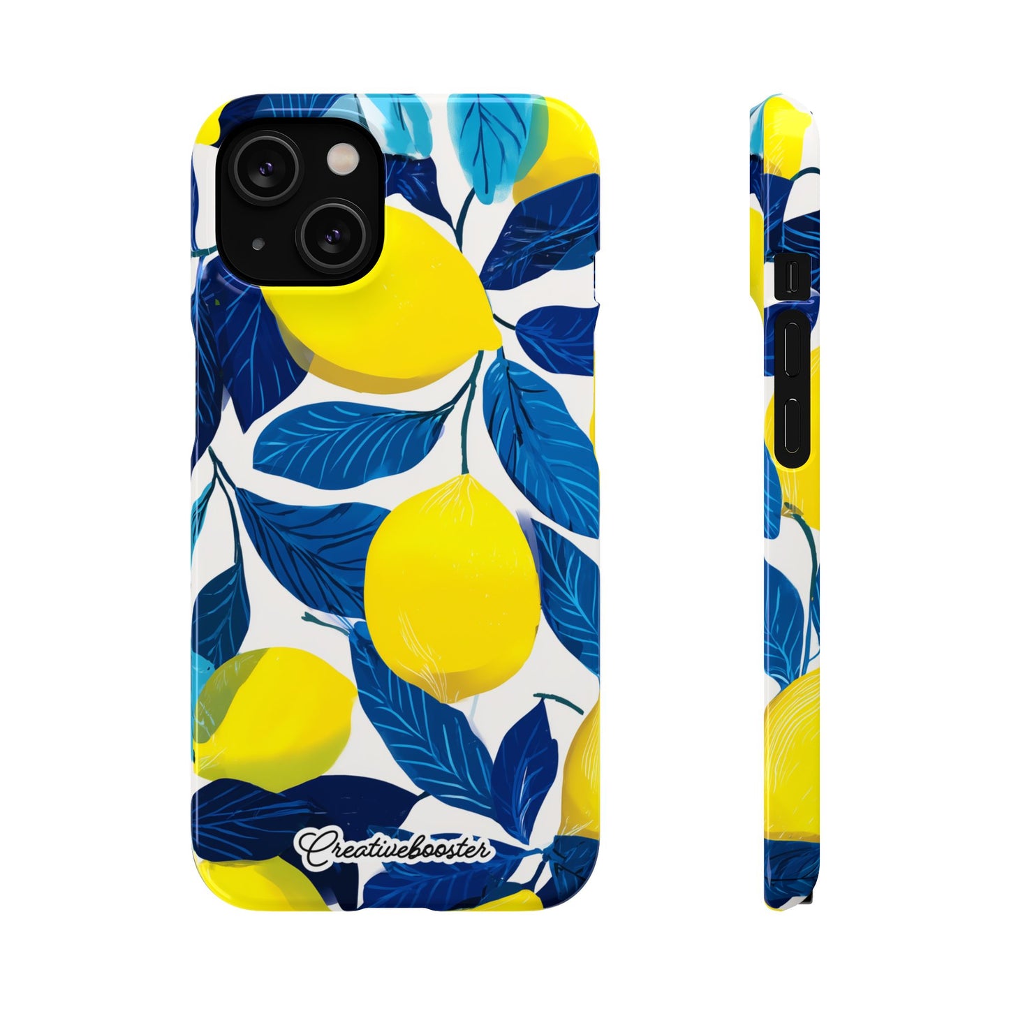 Midnight Citrus - Slim Phone Case